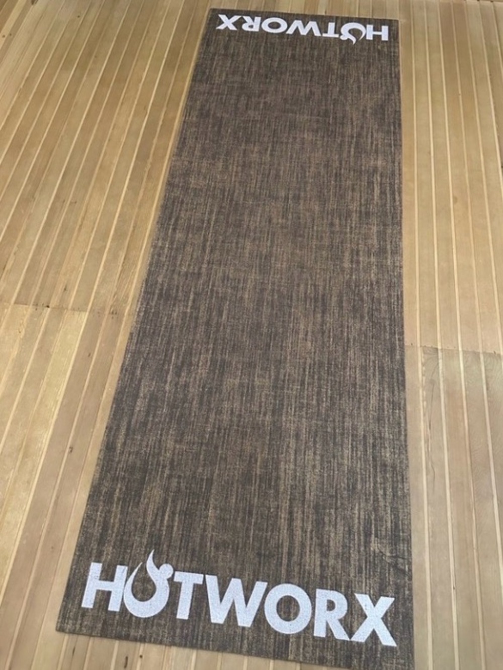 HOTWORX Brown Fitness Yoga Mat